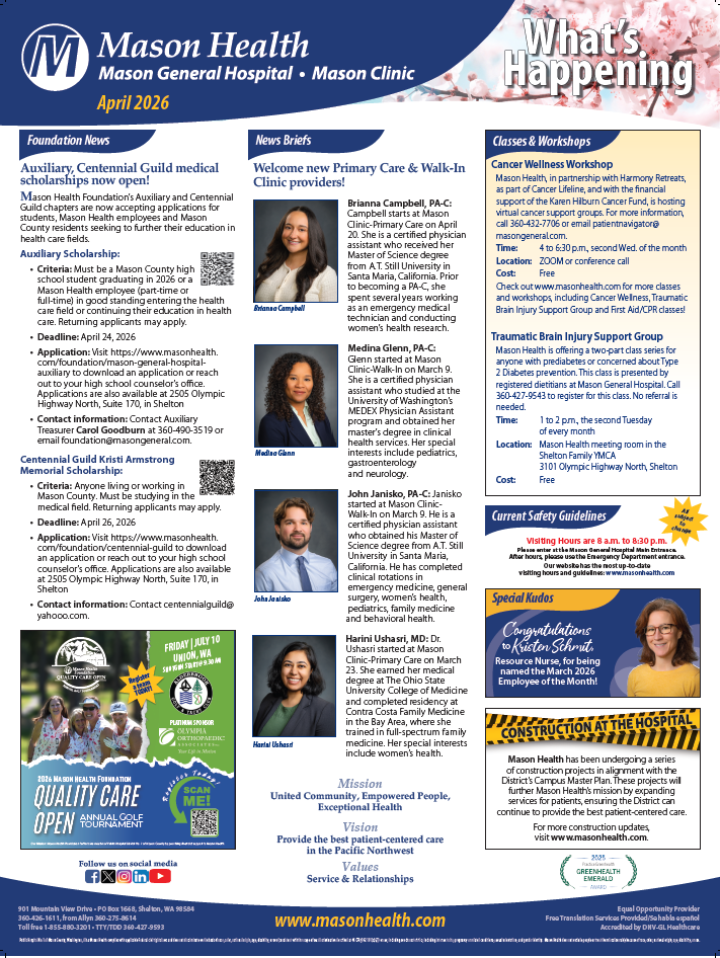 Happenings April Website Intranet