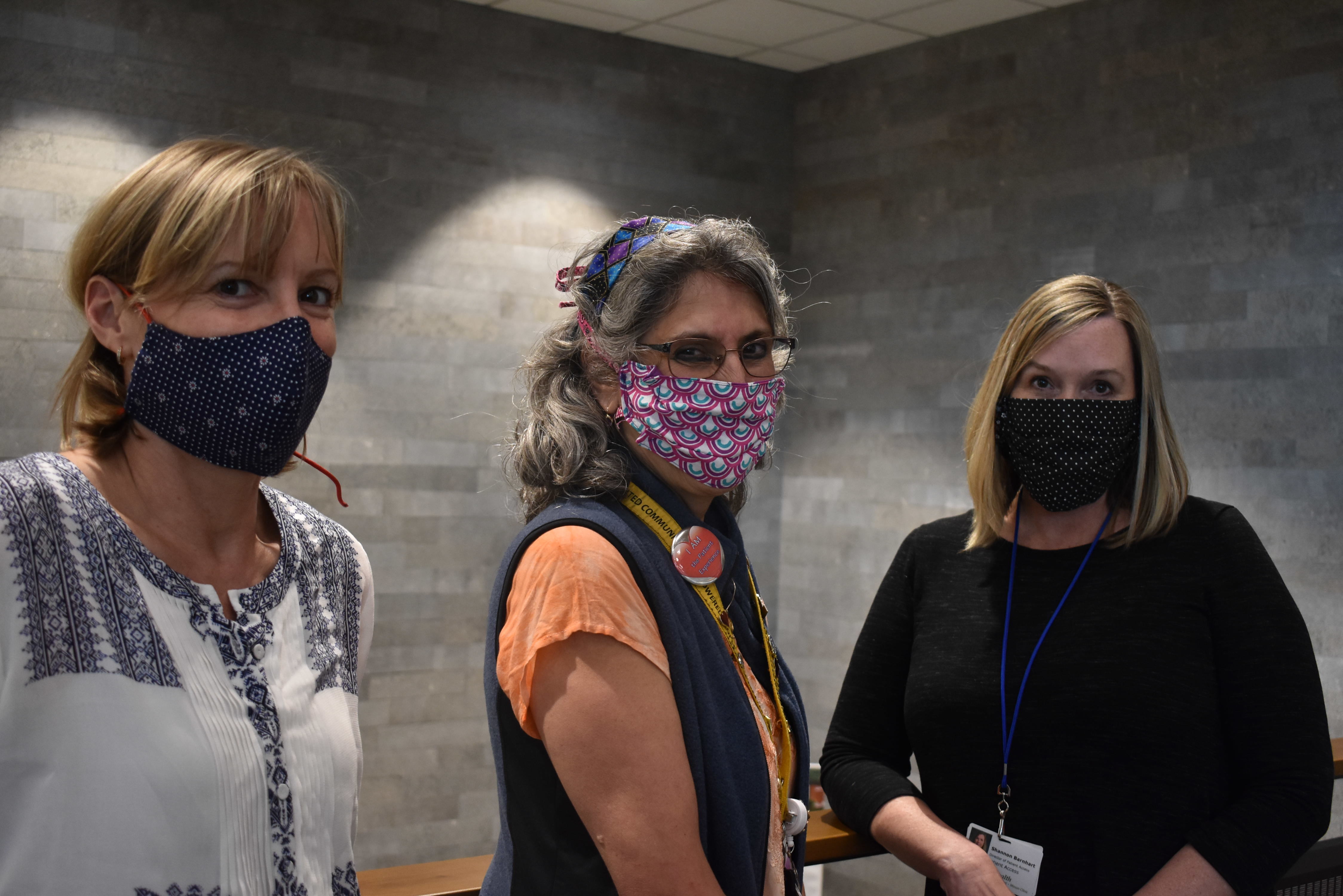 Mason Health Staff wearing masks